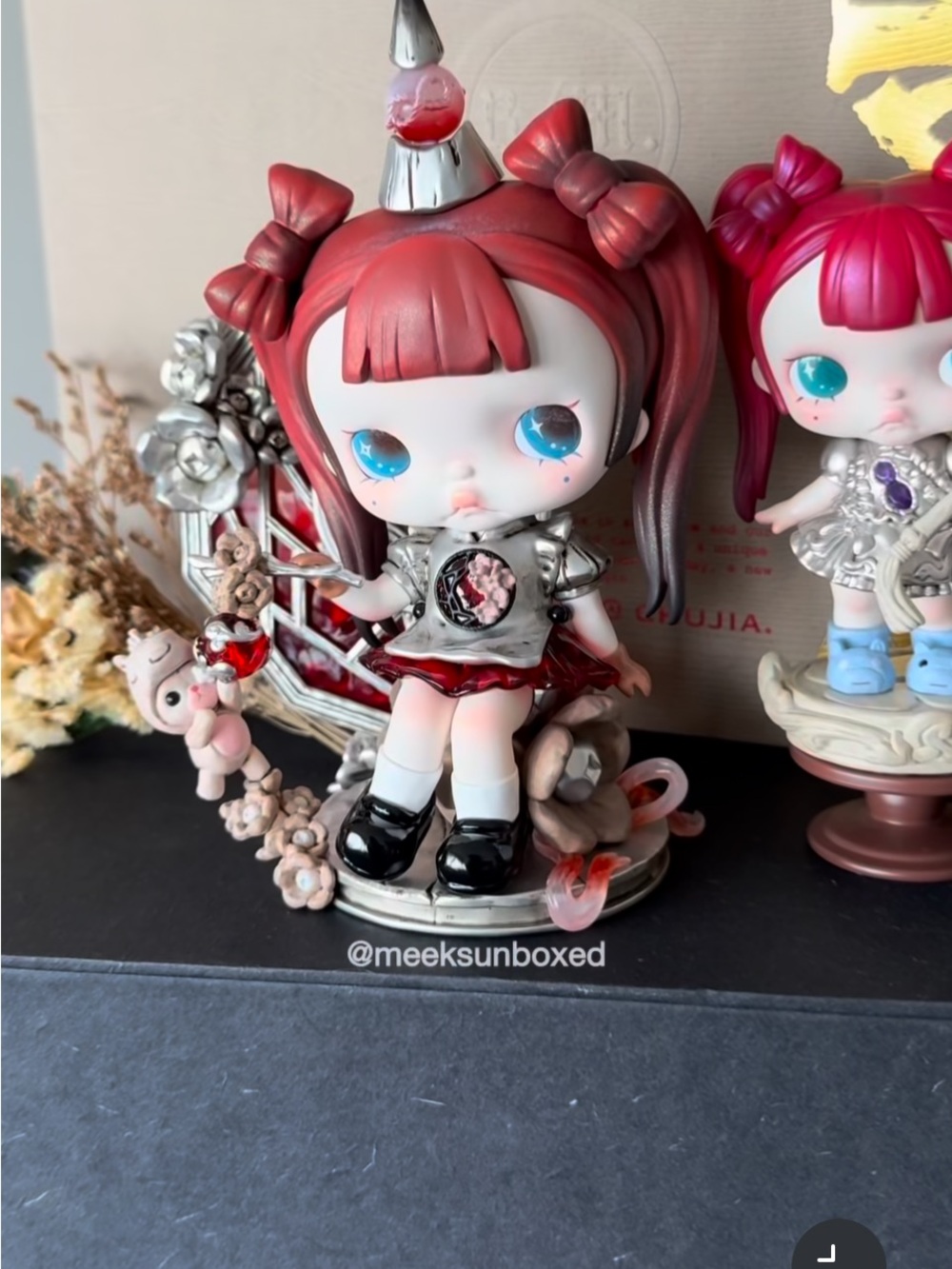 BLACK MILK Studio/Popmart TinyTiny Auspicious Moment Crimson Limited Edition